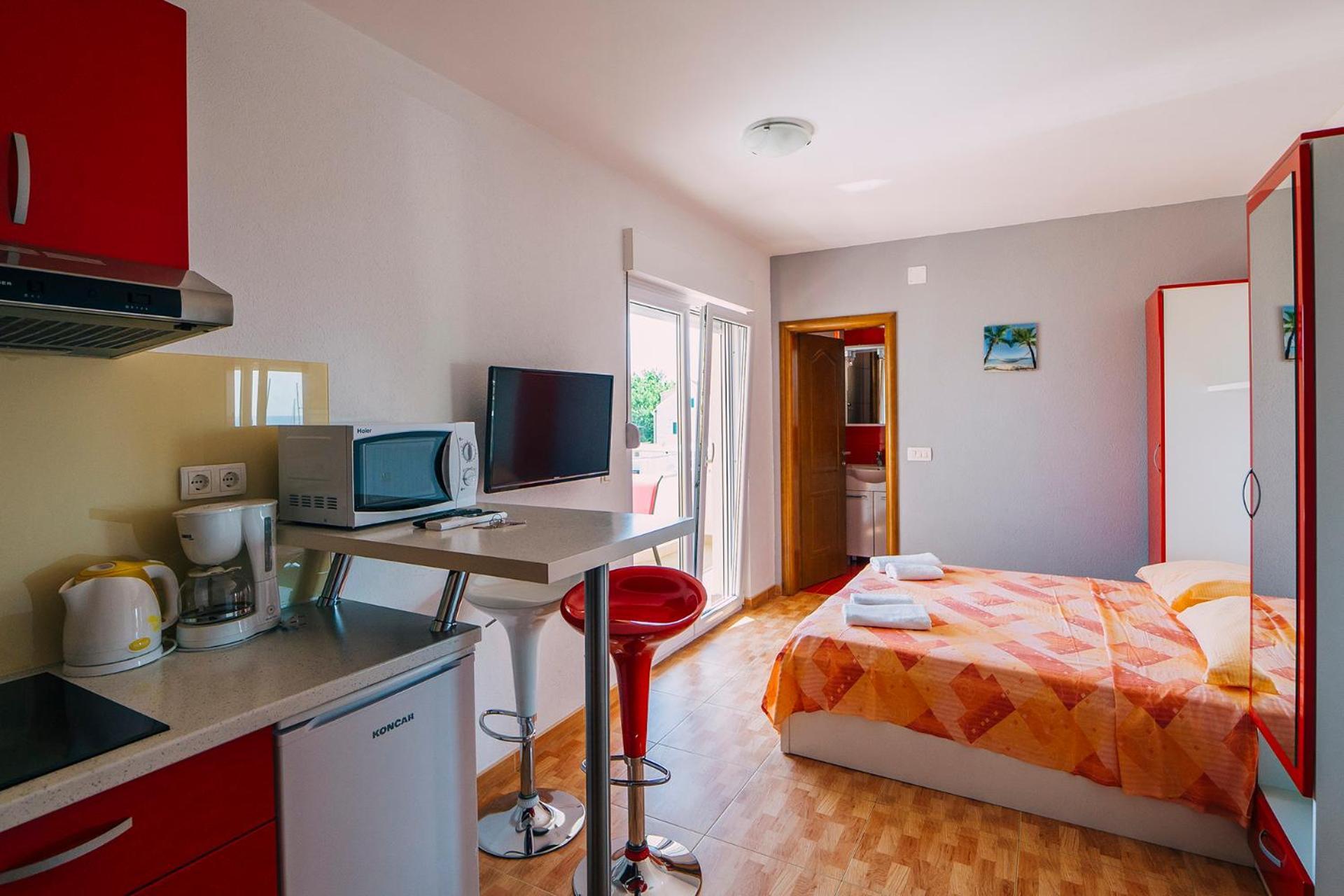 Апартаменти Luxur Centar With Sea View Terrace Башка-Вода Екстер'єр фото