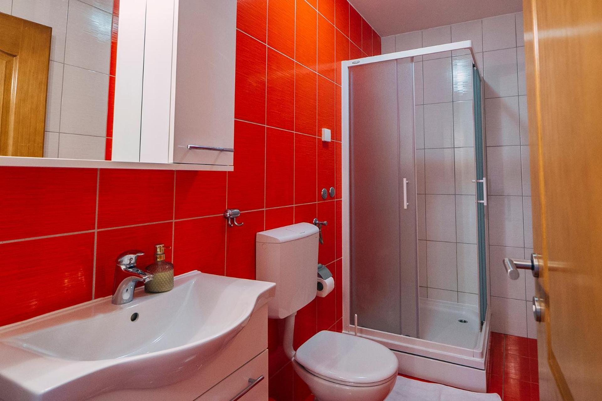 Апартаменти Luxur Centar With Sea View Terrace Башка-Вода Номер фото